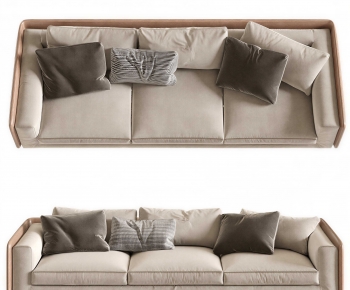 Modern Three-seat Sofa-ID:710624934