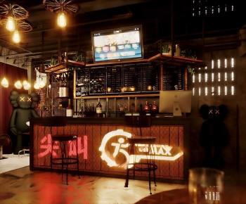 Industrial Style Bar-ID:156863931