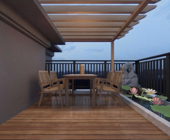 Modern Balcony-ID:409728051