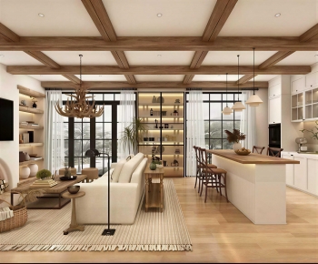 Modern A Living Room-ID:832223895