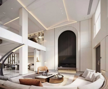 Modern A Living Room-ID:977642064