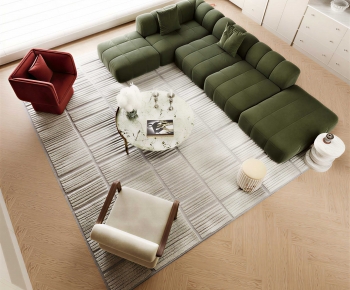 Modern Sofa Combination-ID:393589024