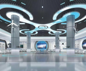 Modern Exhibition Hall-ID:280414108