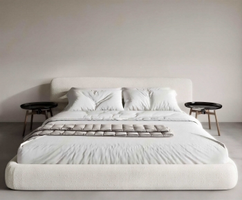 Modern Double Bed-ID:655497074