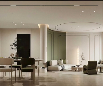 Modern A Living Room-ID:206928016