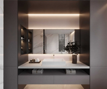 Modern Bathroom Cabinet-ID:792521959