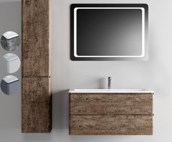 Modern Bathroom Cabinet-ID:167871001