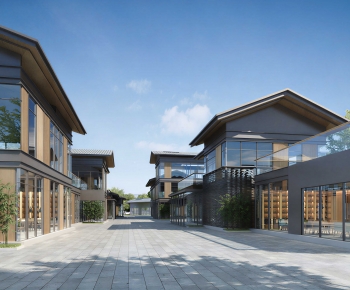 Modern Appearance Of Commercial Building-ID:708411934