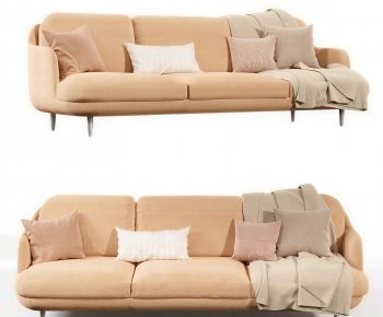 Modern Three-seat Sofa-ID:809344051