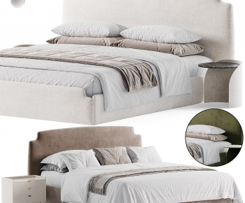 Modern Double Bed-ID:551271927