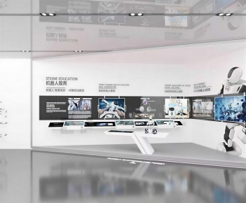 Modern Exhibition Hall-ID:968462942