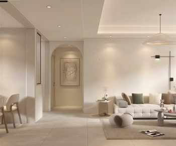 Modern A Living Room-ID:108430426