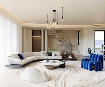 Modern A Living Room-ID:509964949