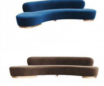 Modern Curved Sofa-ID:589133021