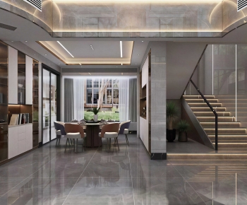 Modern Dining Room-ID:266015055