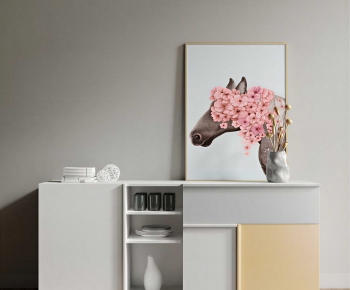 Modern Entrance Cabinet-ID:180499085