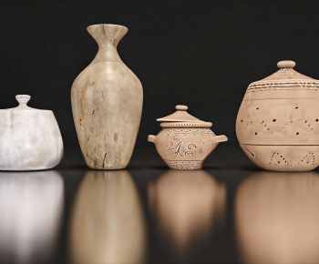 Wabi-sabi Style Tea Set-ID:984803925