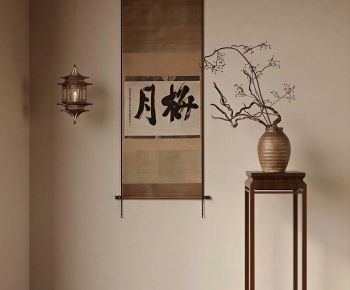 New Chinese Style Calligraphy And Painting-ID:130903967