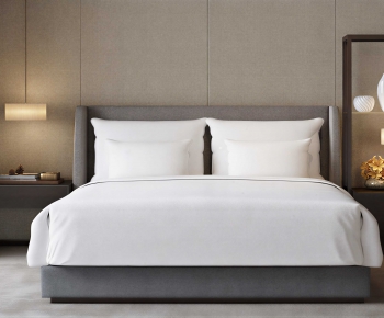 Modern Double Bed-ID:994054088