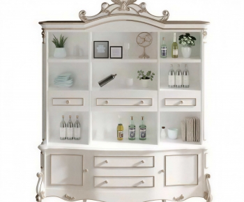 Simple European Style Decorative Cabinet-ID:119035965