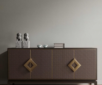 New Chinese Style Side Cabinet-ID:430740121