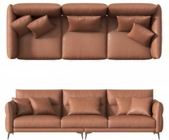 Modern Three-seat Sofa-ID:643106943