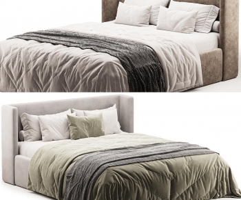 Modern Double Bed-ID:403961908