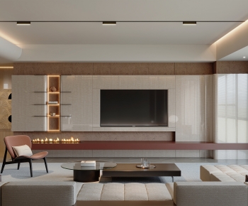 Modern A Living Room-ID:218591931