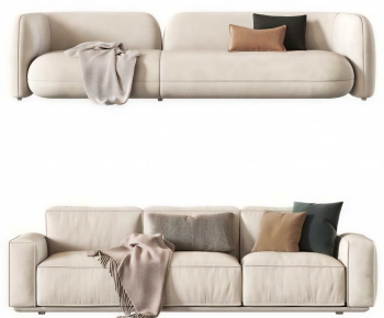 Modern Three-seat Sofa-ID:503640896