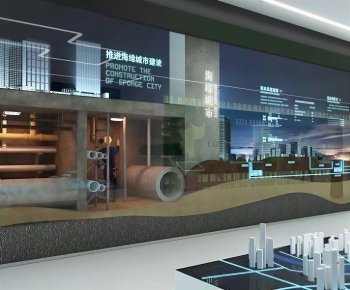 Modern Exhibition Hall-ID:194720039