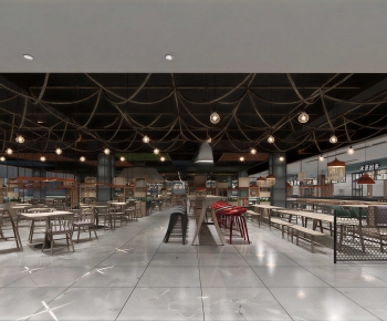 Industrial Style Restaurant-ID:611613044