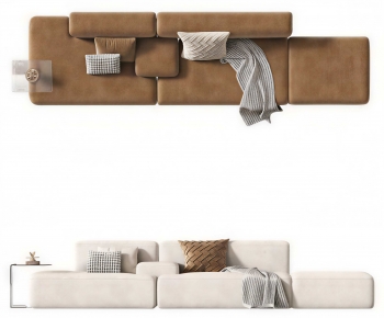 Modern Three-seat Sofa-ID:107518911