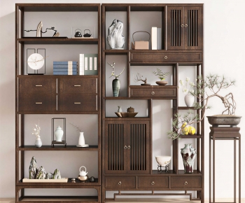 New Chinese Style Antique Rack-ID:810153012