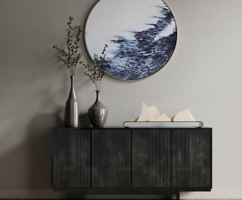 New Chinese Style Side Cabinet-ID:443767078