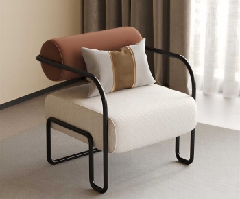 New Chinese Style Single Sofa-ID:512479077