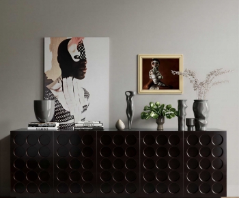 Modern Entrance Cabinet-ID:108649747