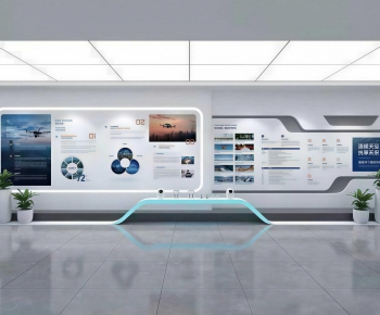 Modern Exhibition Hall-ID:504508029