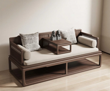 New Chinese Style Arhat Bed-ID:661273003