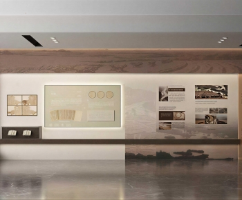 Modern Exhibition Hall-ID:245696077