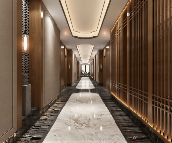 New Chinese Style Corridor-ID:633090029