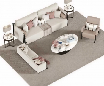 New Chinese Style Sofa Combination-ID:248887063