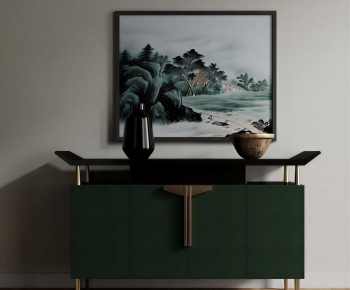 New Chinese Style Side Cabinet-ID:871745114