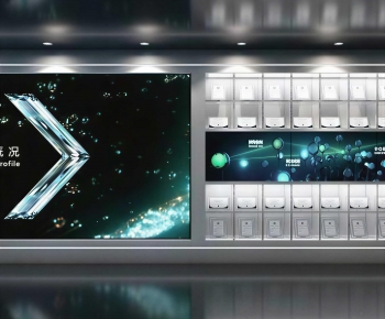 Modern Exhibition Hall-ID:640989074