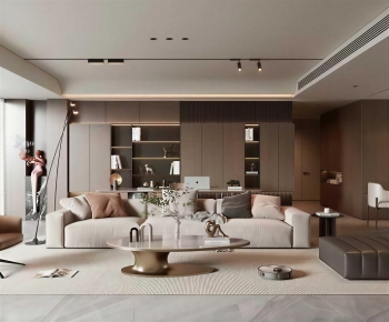 Modern A Living Room-ID:489892011