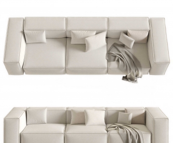 Modern Three-seat Sofa-ID:380051142