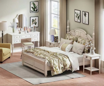 American Style Bedroom-ID:477560049