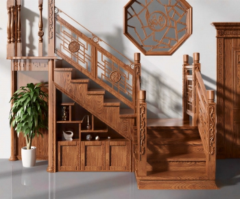 Chinese Style Stair Balustrade/elevator-ID:999852903