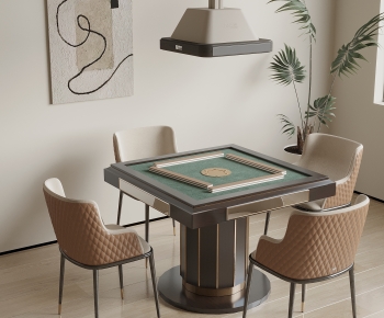 Modern Mahjong Tables And Chairs-ID:304939993