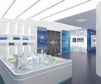 Modern Exhibition Hall-ID:933539927