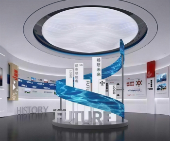 Modern Exhibition Hall-ID:902664903